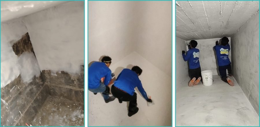 Servicios Impermeabilización de cisternas SELAM