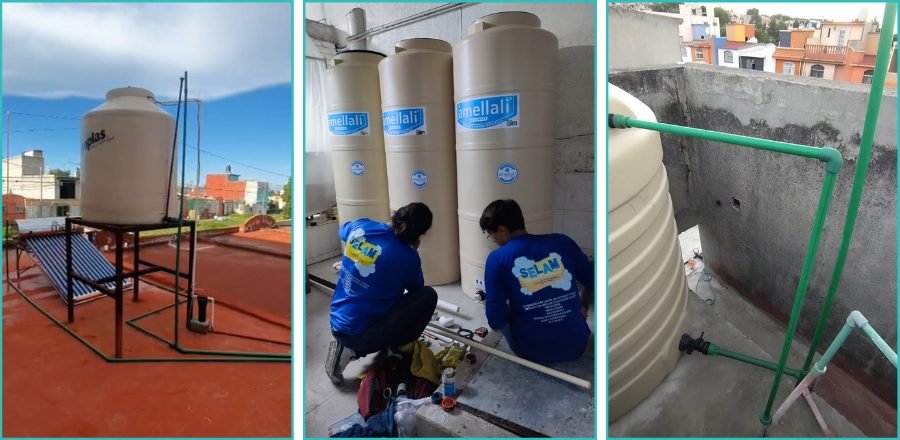 Servicios Venta e instalación de tinacos y bases SELAM