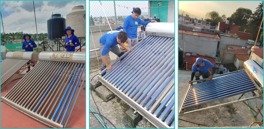 Servicios Limpieza de calentadores solares SELAM